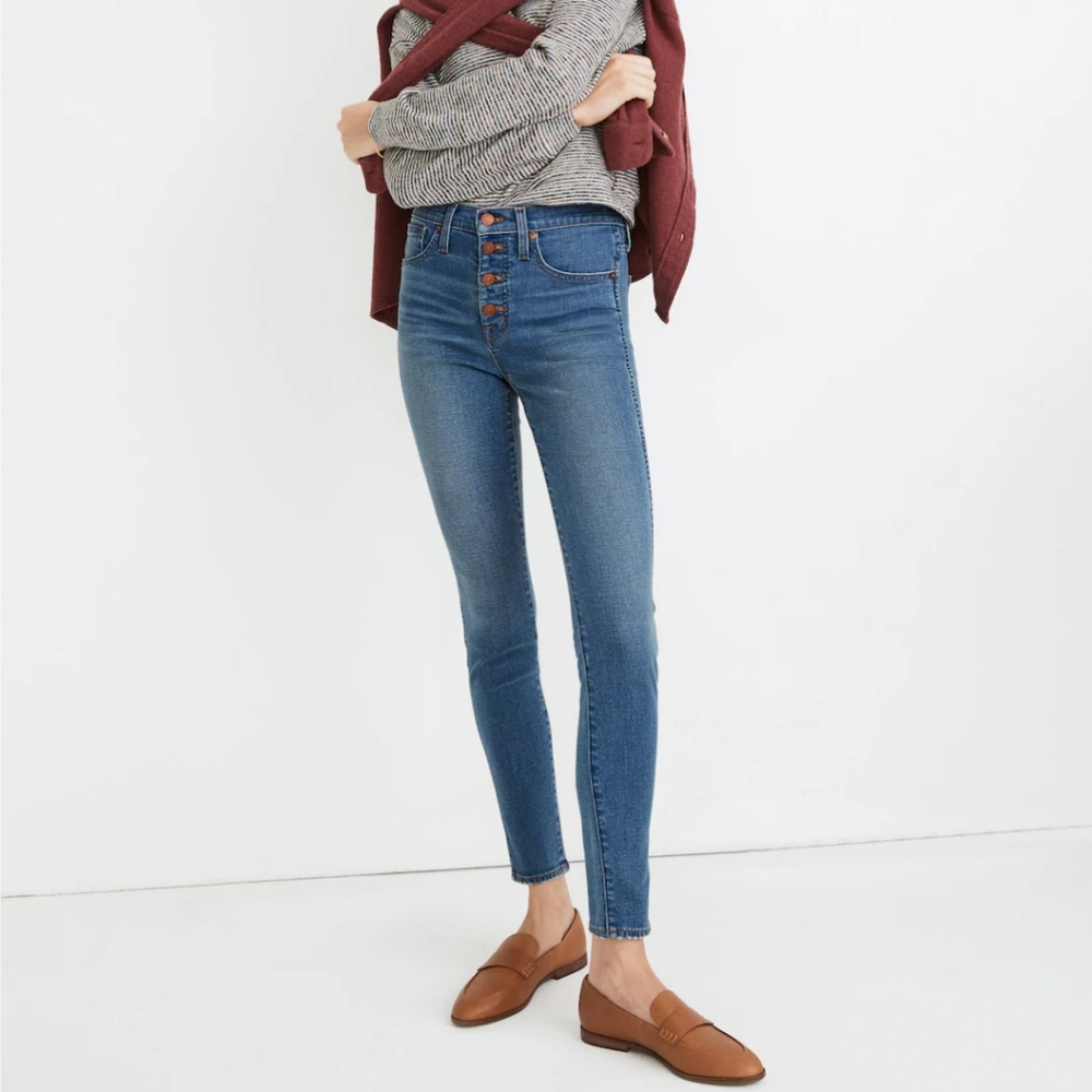 Madewell petite skinny jeans